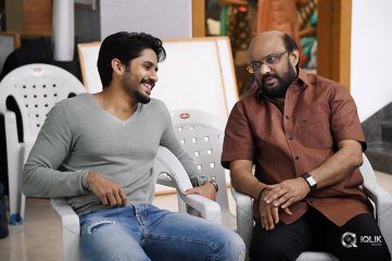 Shailaja Reddy Alludu Movie Working Stills